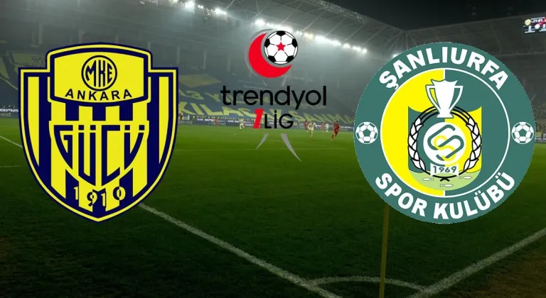 Ankaragücü Şanlıurfaspor önünde