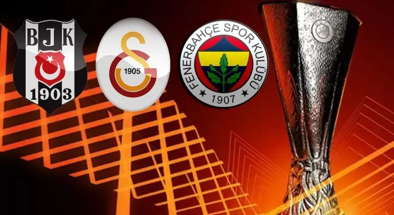 Galatasaray, Beşiktaş ve Fenerbahçe Avrupa'da puan peşinde