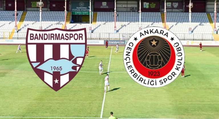 Gençlerbirliği zorlu Bandırmaspor deplasmanında puan arıyor