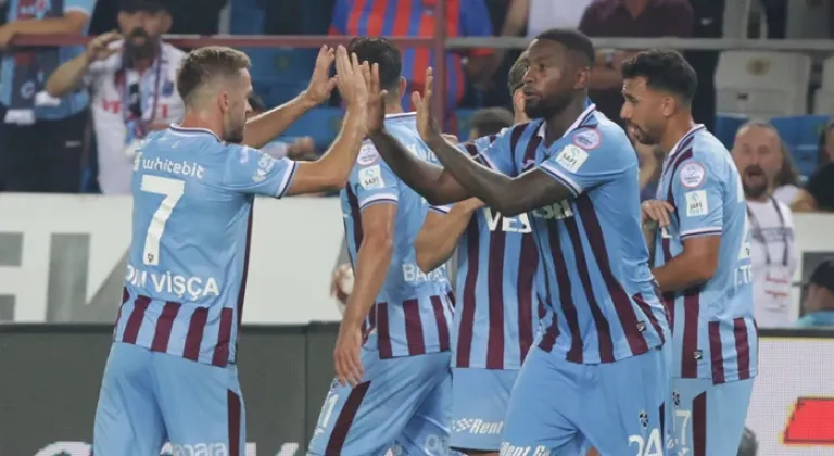 Süper Lig'in açılış maçında kazanan Trabzonspor oldu