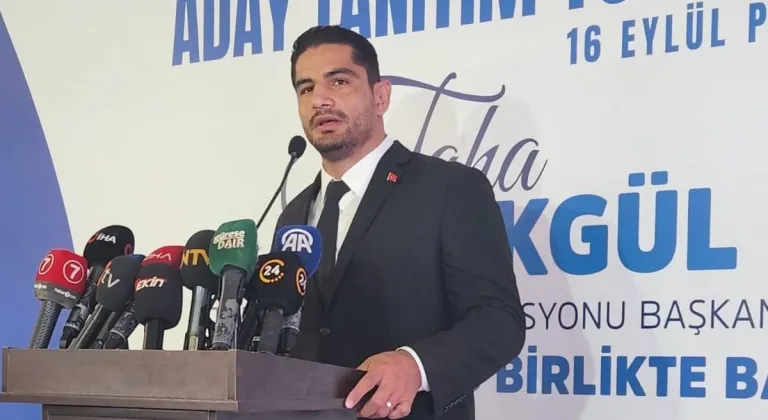 Taha Akgül adaylığını açıkladı